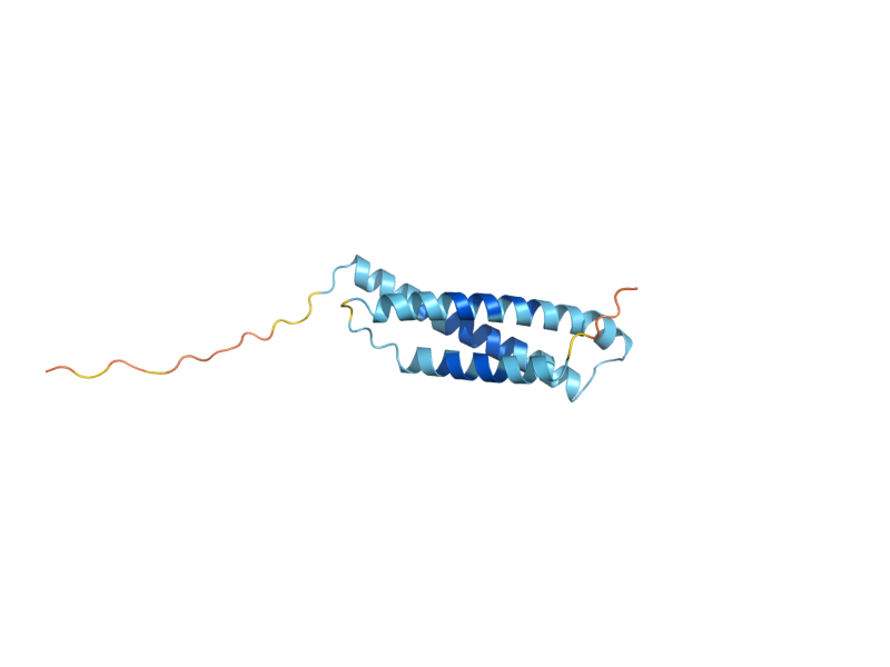 AlphaFold predicted structure of GPG1