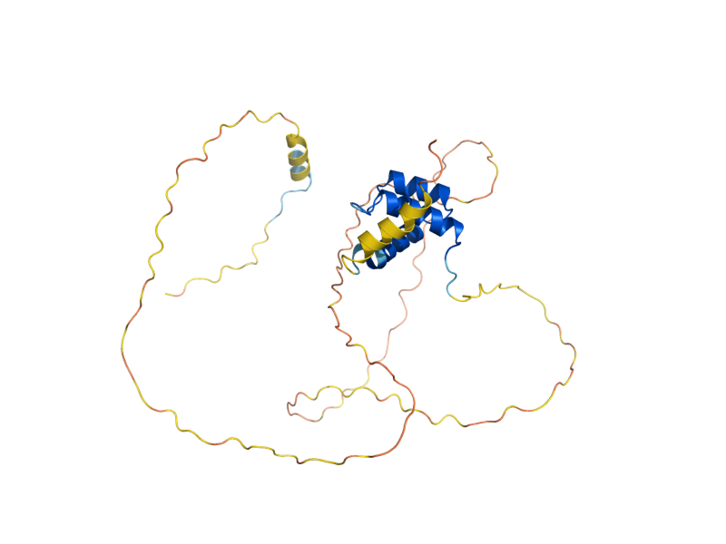 AlphaFold predicted structure of TOS8