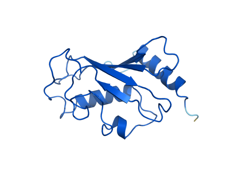 AlphaFold predicted structure of MMS2