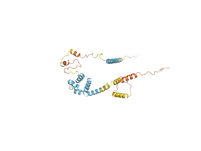 AlphaFold predicted structure of GEP7