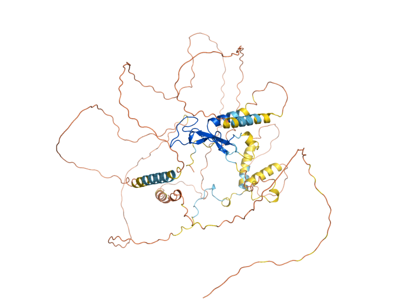AlphaFold predicted structure of PIB2