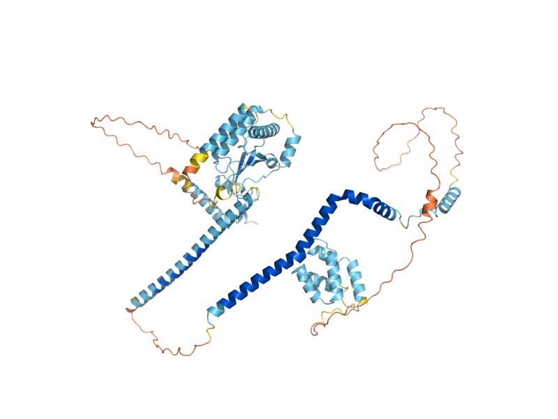 AlphaFold predicted structure of SNU71