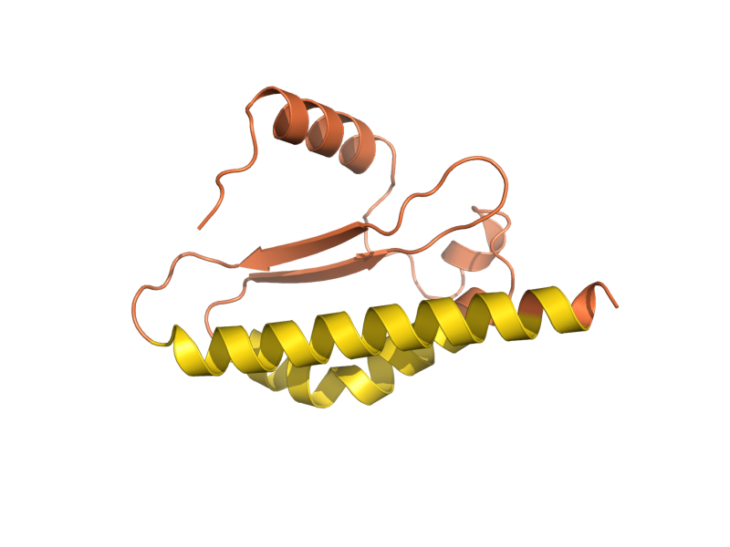 AlphaFold predicted structure of YGR045C