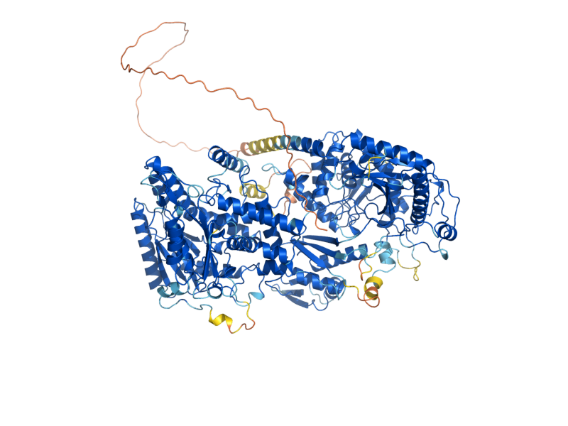 AlphaFold predicted structure of UTP22