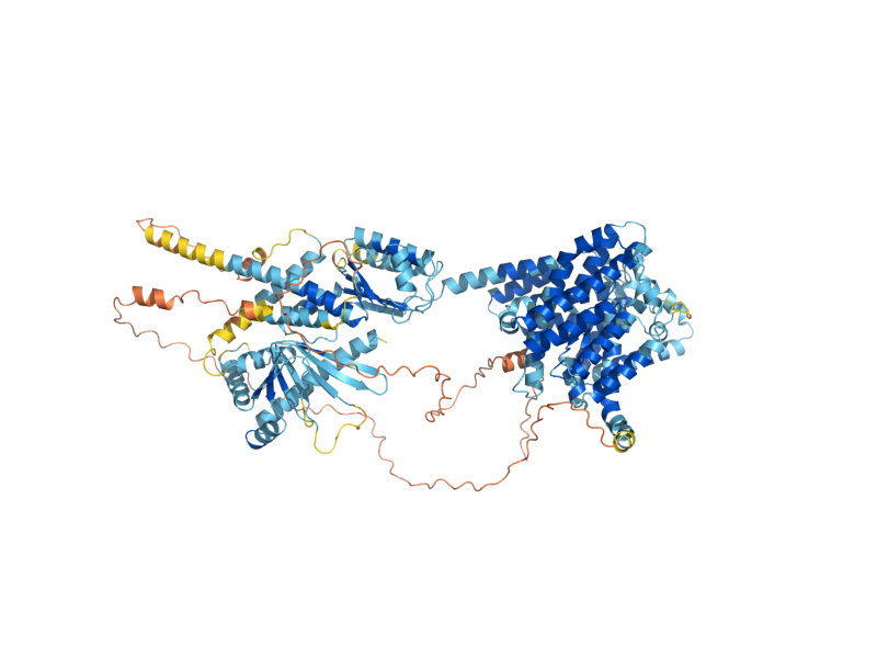 AlphaFold predicted structure of VSB1