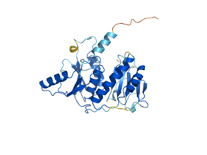 AlphaFold predicted structure of CAB4