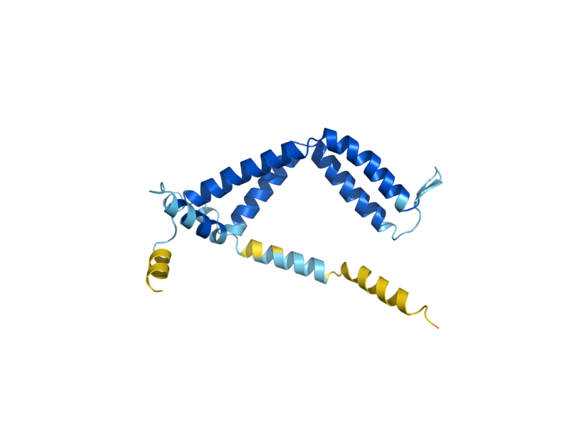 AlphaFold predicted structure of YIP3