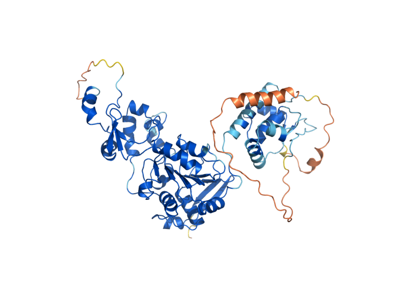 AlphaFold predicted structure of HST1