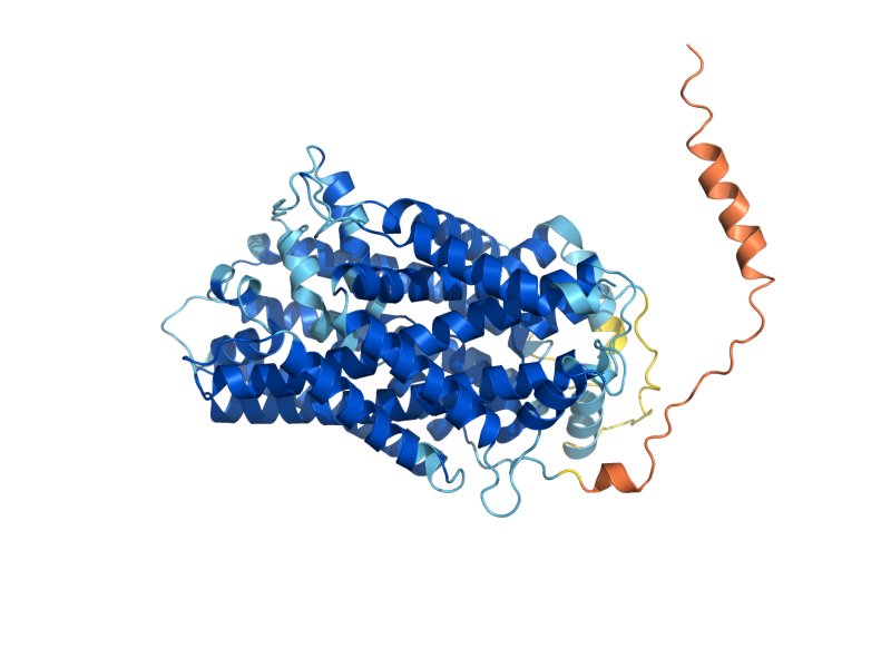 AlphaFold predicted structure of BIO5