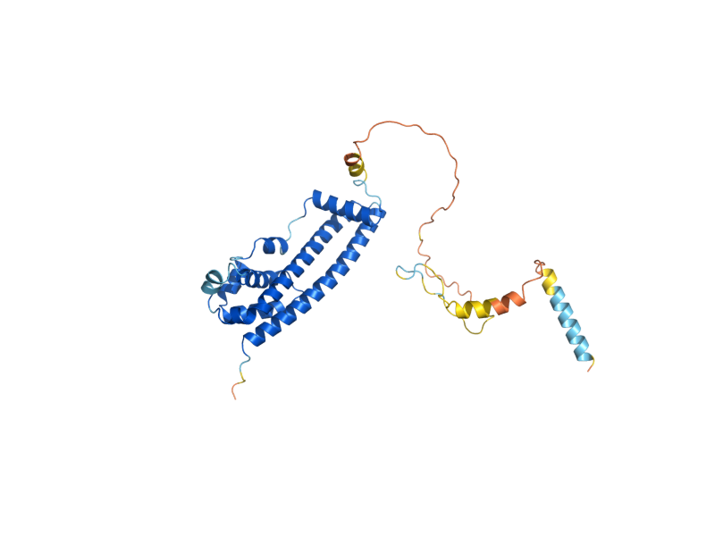 AlphaFold predicted structure of IST1