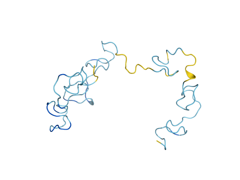 AlphaFold predicted structure of GIS2