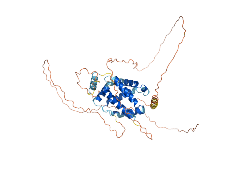 AlphaFold predicted structure of YNL234W