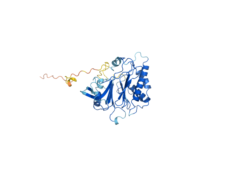 AlphaFold predicted structure of DUG3