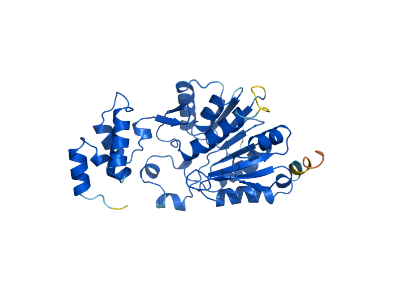 AlphaFold predicted structure of MTQ1