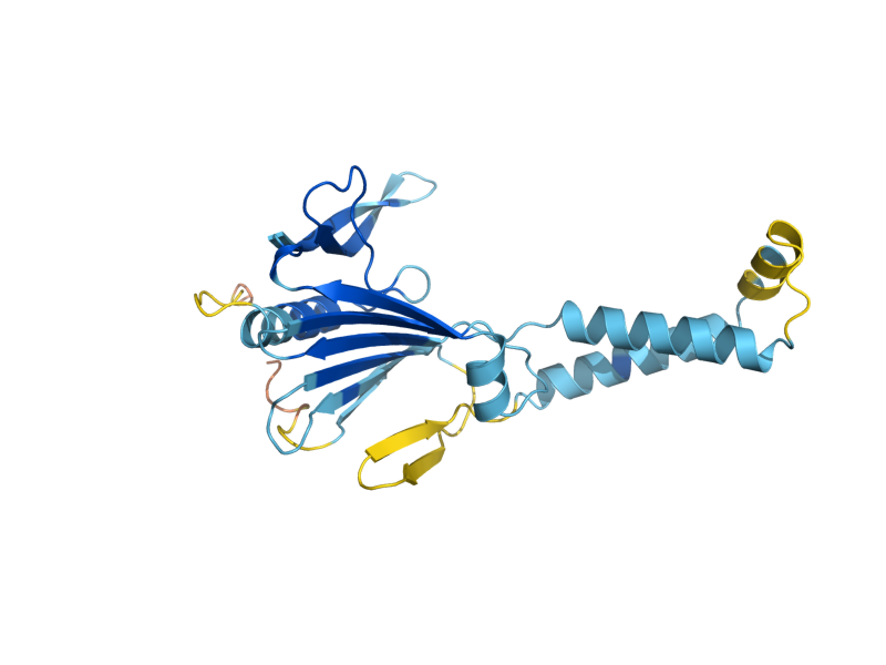 AlphaFold predicted structure of GPI15