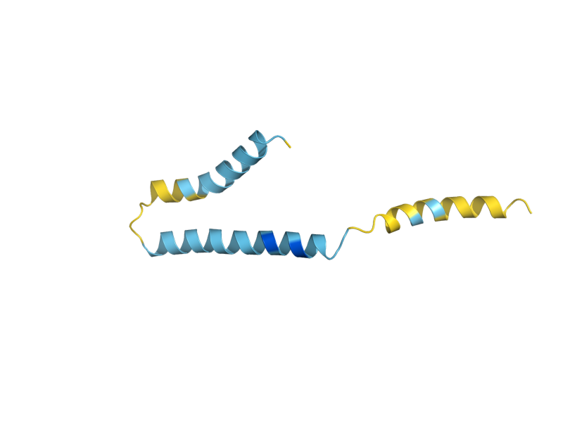 AlphaFold predicted structure of SNA2