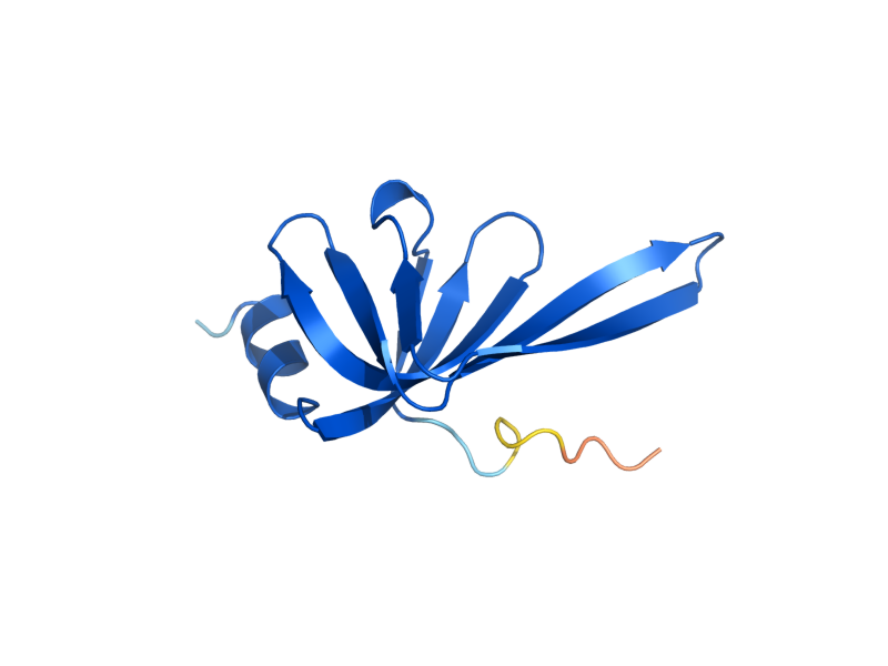 AlphaFold predicted structure of LSM3
