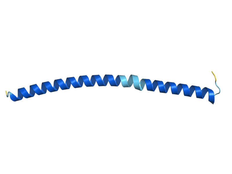 AlphaFold predicted structure of HSK3