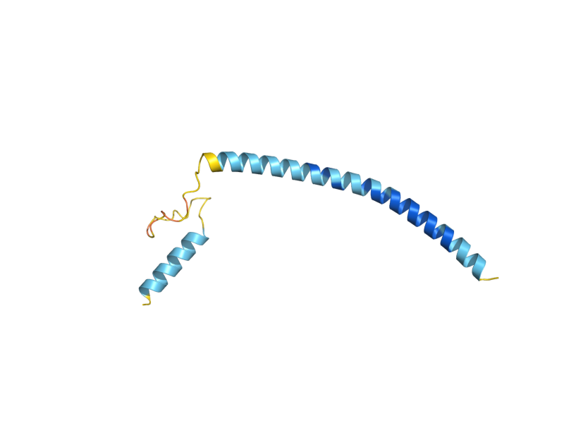 AlphaFold predicted structure of TIM11