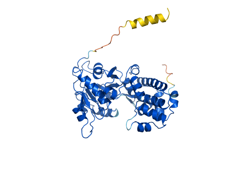 AlphaFold predicted structure of GPD1