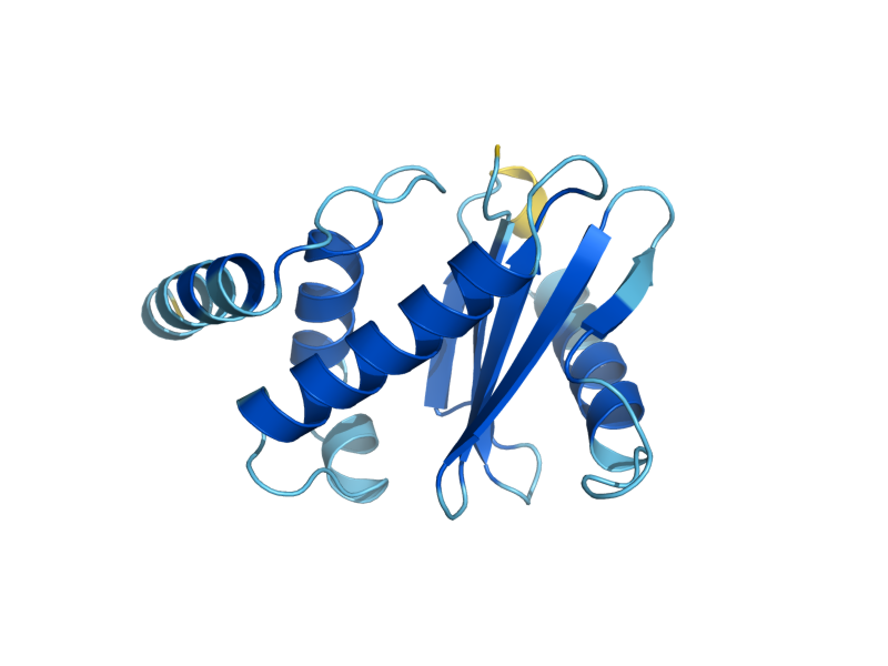 AlphaFold predicted structure of APS2
