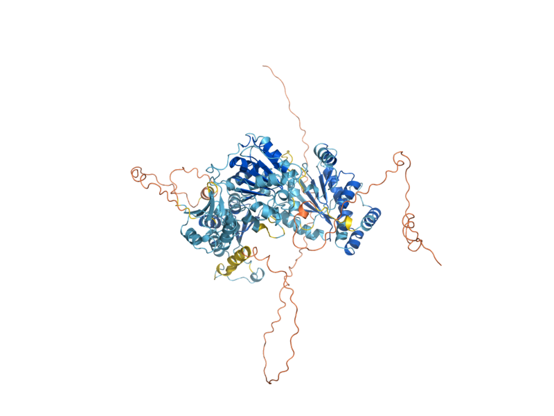AlphaFold predicted structure of SSL2