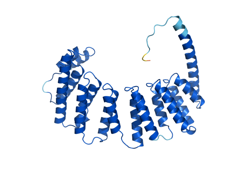AlphaFold predicted structure of BET4