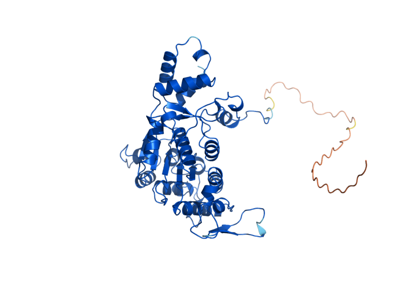 AlphaFold predicted structure of RSM23
