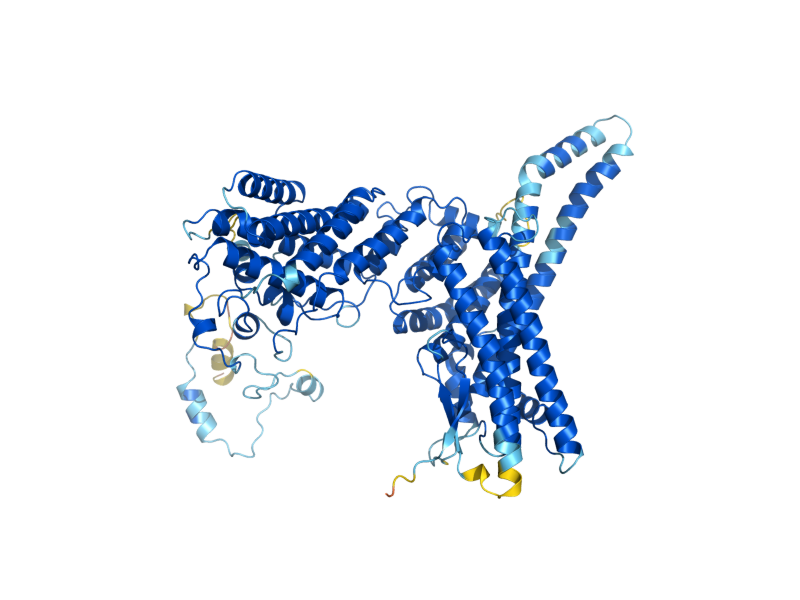 AlphaFold predicted structure of MAK10