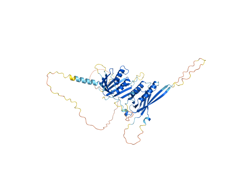 AlphaFold predicted structure of MEC3