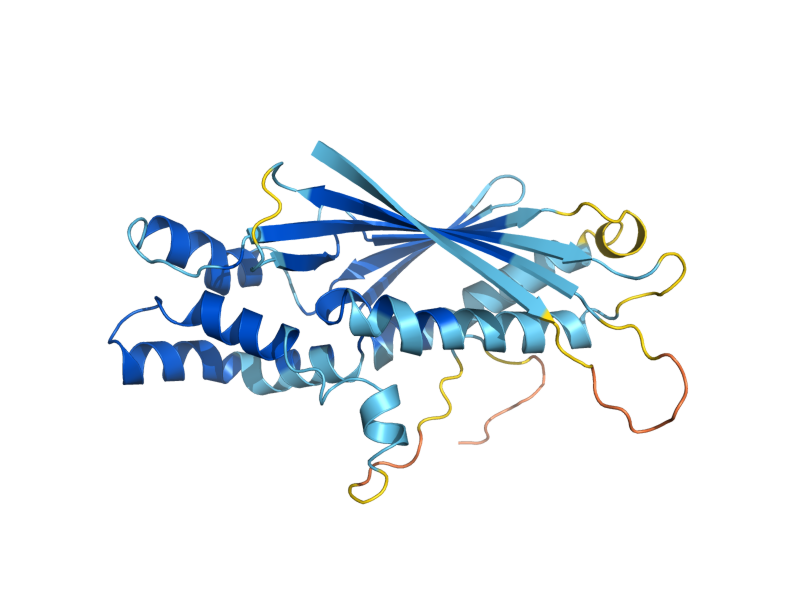 AlphaFold predicted structure of REC102