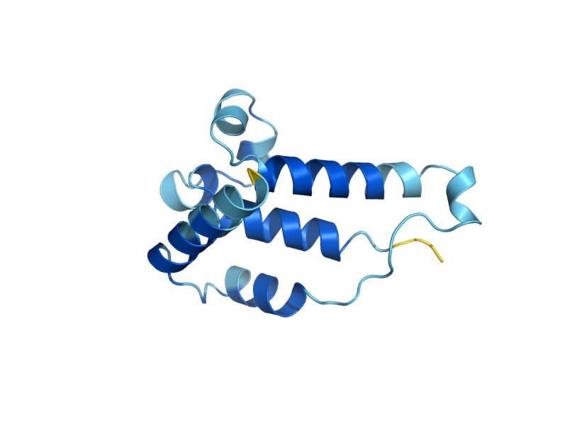 AlphaFold predicted structure of PET191