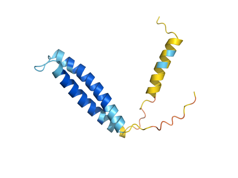 AlphaFold predicted structure of MGR2