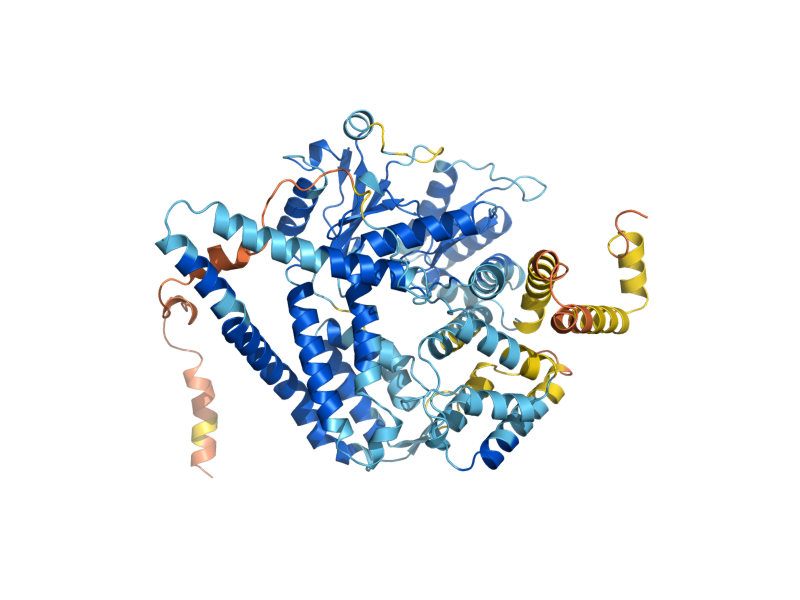 AlphaFold predicted structure of CQD1