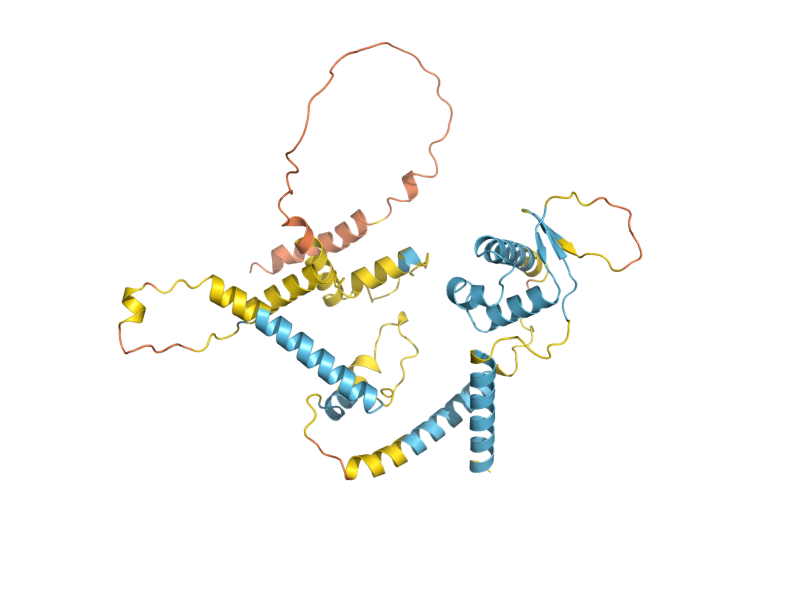 AlphaFold predicted structure of RRN5