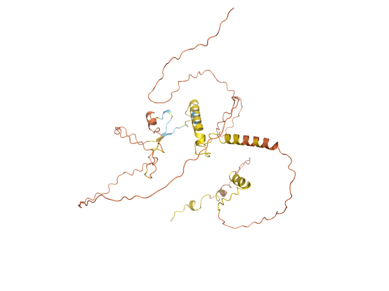 AlphaFold predicted structure of YML119W