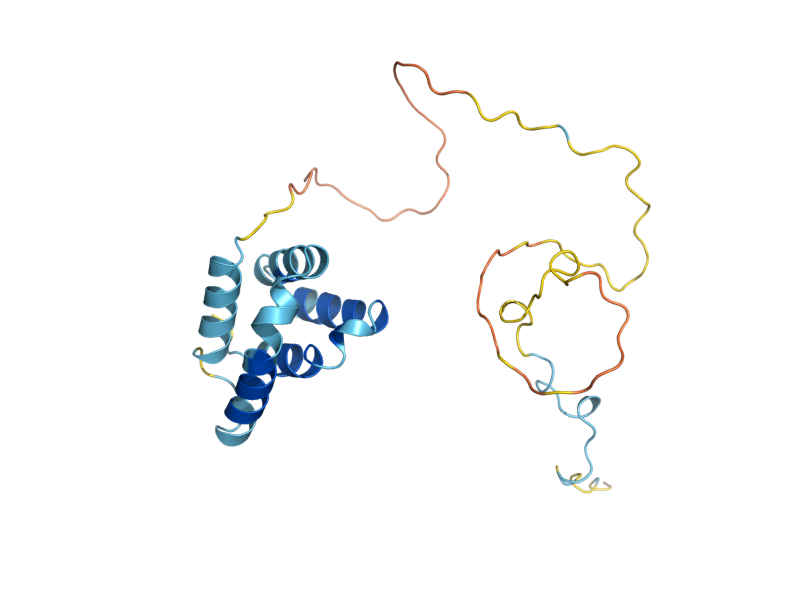 AlphaFold predicted structure of ADD37