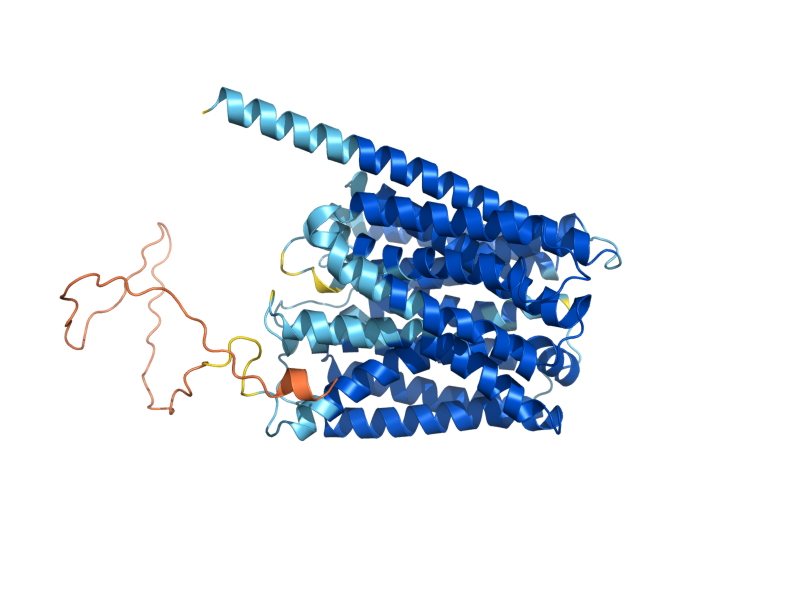 AlphaFold predicted structure of ATR2