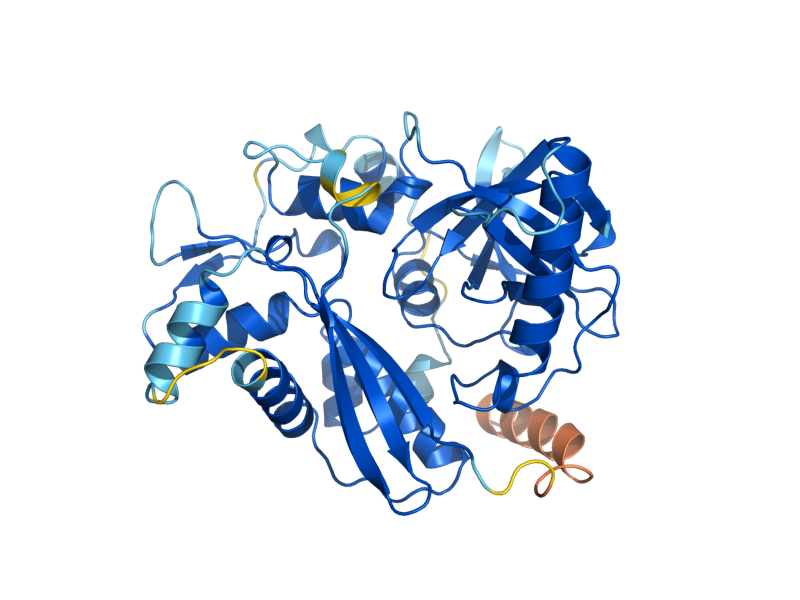 AlphaFold predicted structure of ABZ2