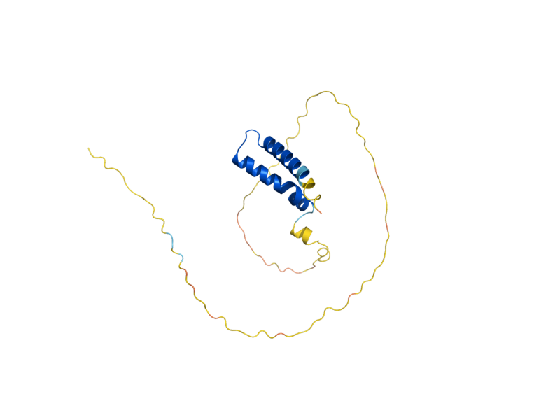 AlphaFold predicted structure of SDC1