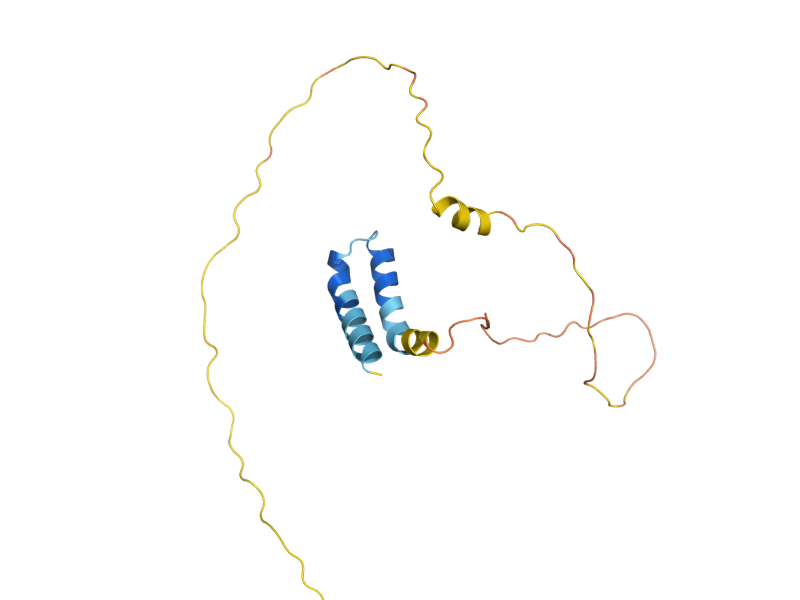 AlphaFold predicted structure of MIX17