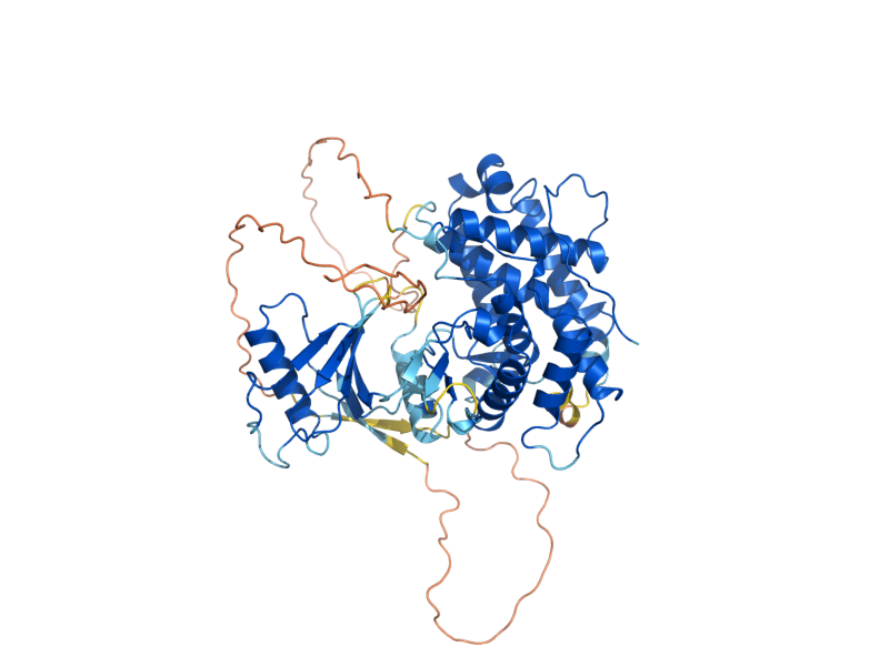 AlphaFold predicted structure of EKI1