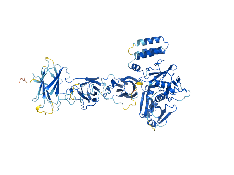 AlphaFold predicted structure of RIM13