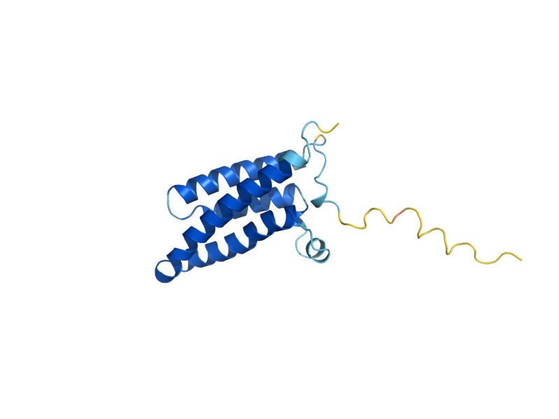 AlphaFold predicted structure of TVP15