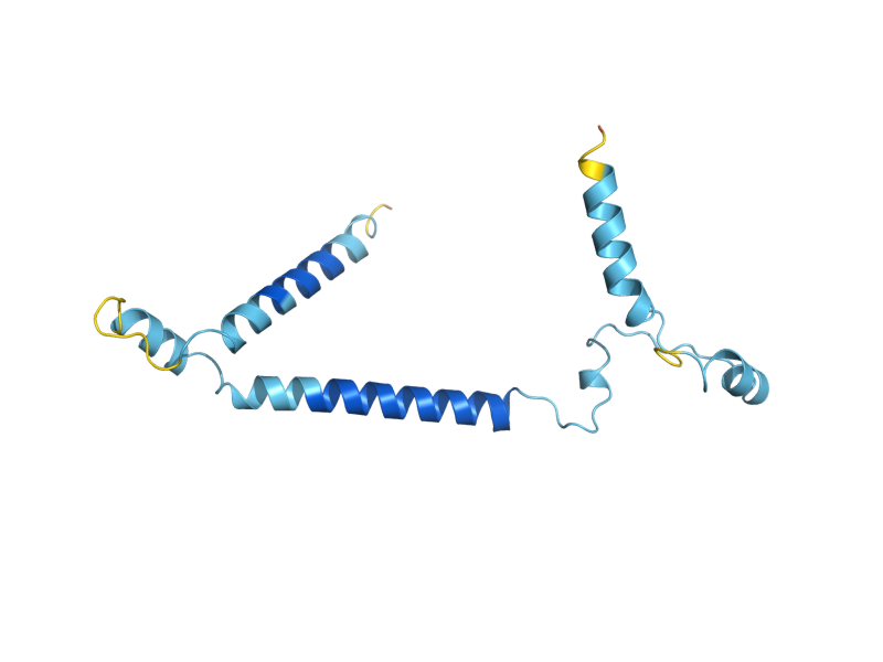 AlphaFold predicted structure of GPI19