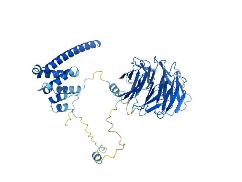 AlphaFold predicted structure of UTP15