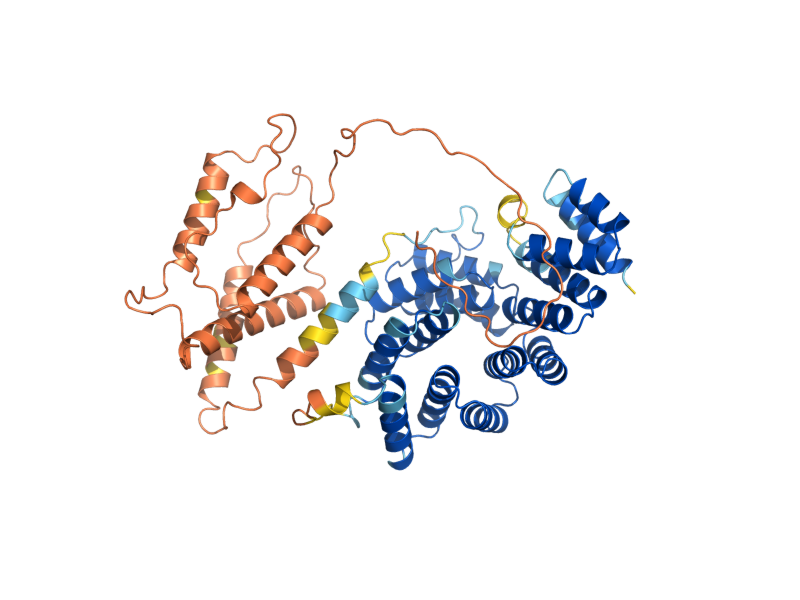 AlphaFold predicted structure of PEX9