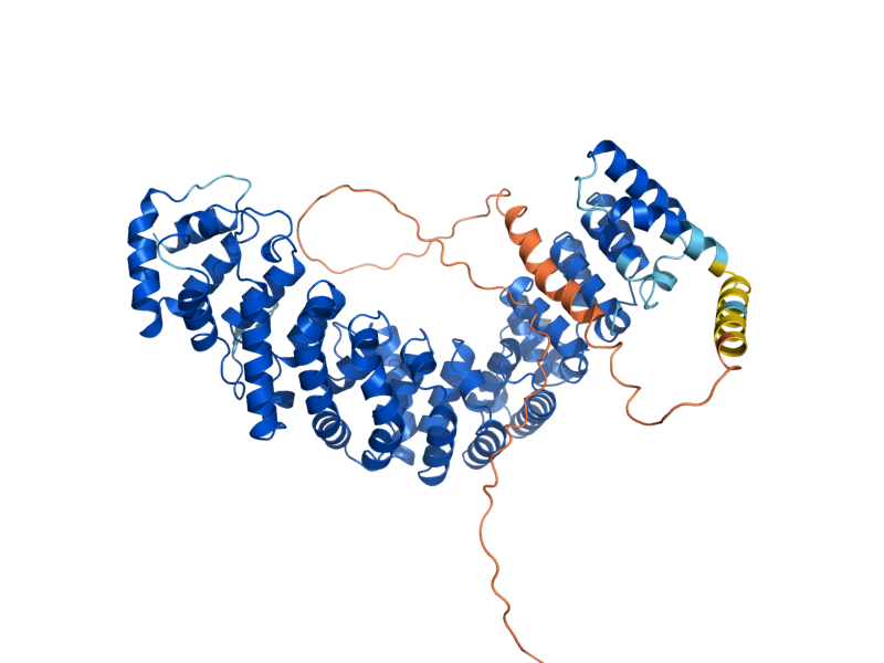 AlphaFold predicted structure of PUF6