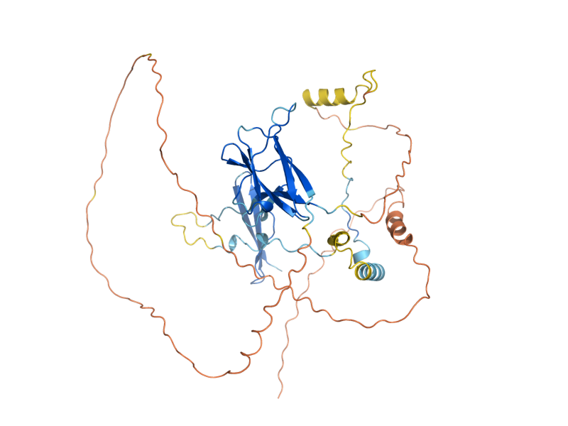 AlphaFold predicted structure of GAL83