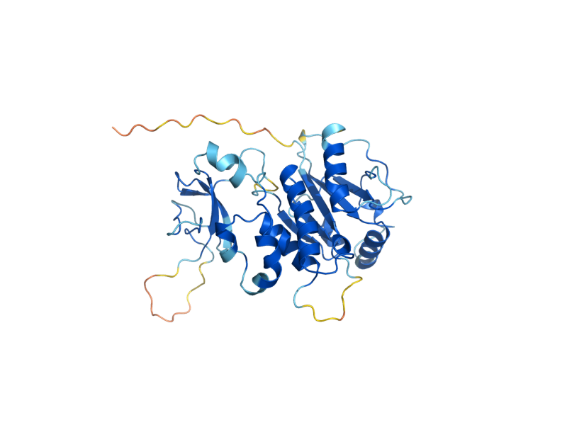 AlphaFold predicted structure of UPA2